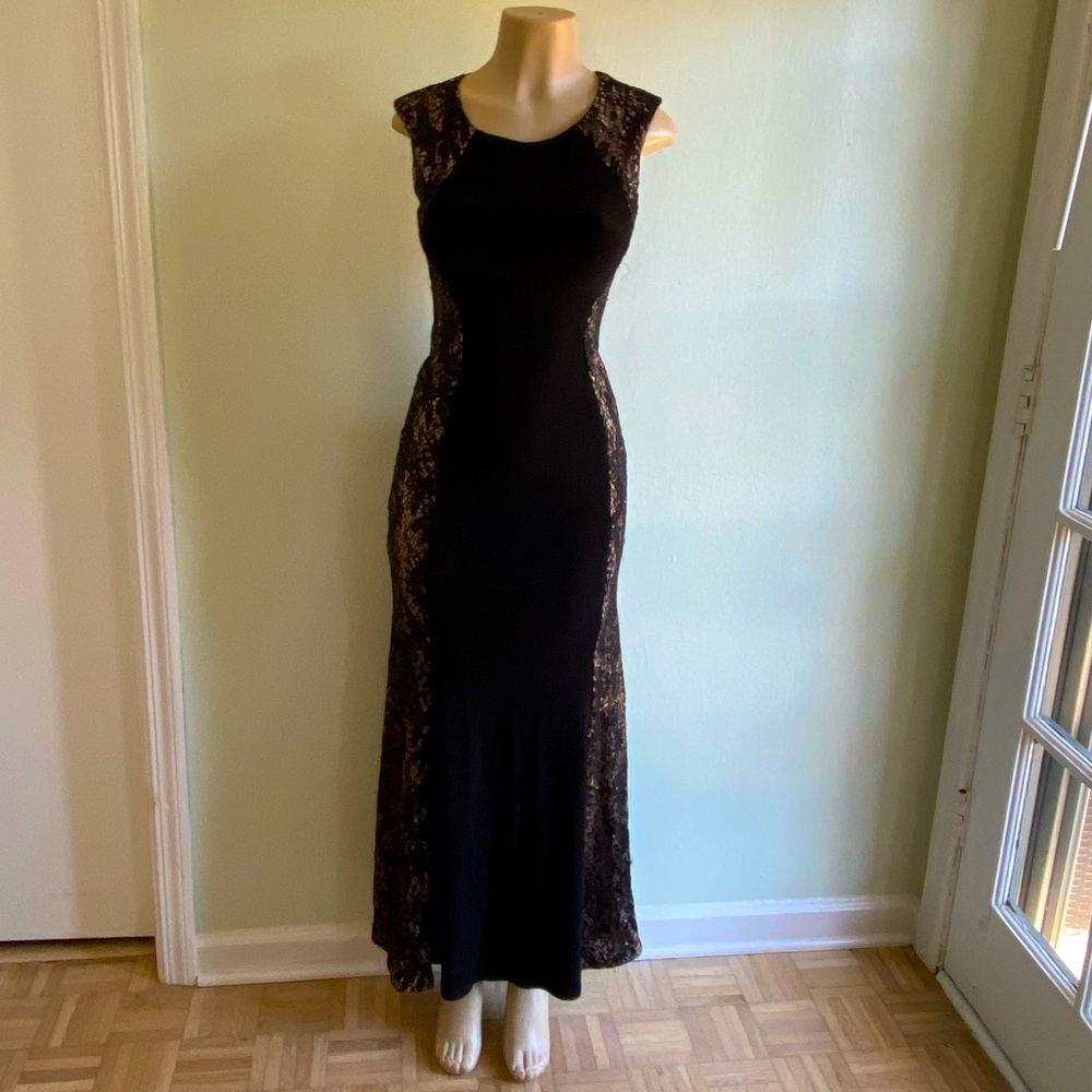 Black evening dress